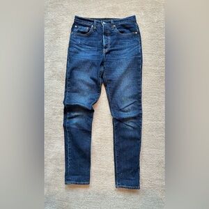 Levi’s Straight Leg Dark Blue Jeans